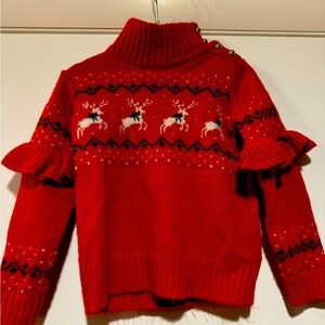 Janie & Jack size 2t Reindeer Sweater